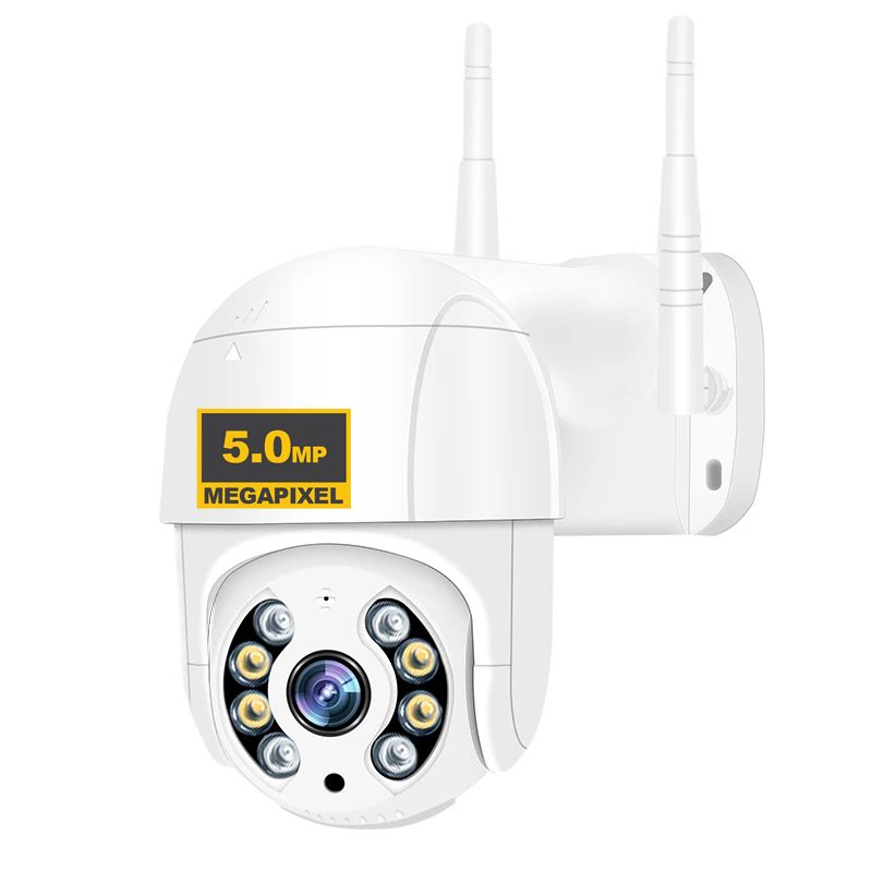 Camera supraveghere WIFI, 5MP, FULL HD, Micro SD, Rotire 360, detectie forma umana