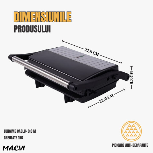 SANDWICH MAKER 1000 W