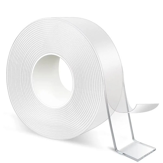 Banda Dublu Adeziva Puternica Macvi®, cu Tehnologie Nano, 3m, 30mm, Transparenta