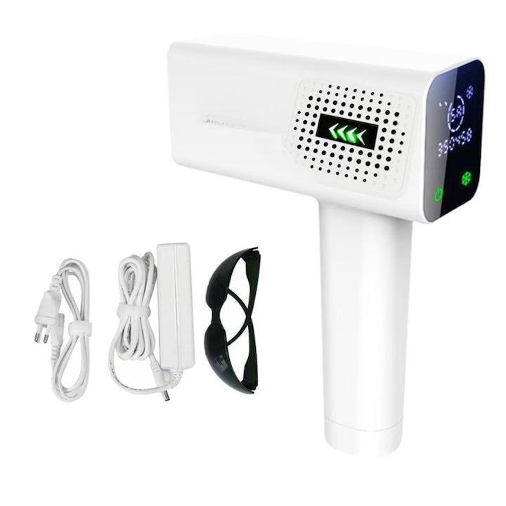 Aparat epilare Macvi® cu lumina IPL, Eficienta profesionala pentru uz acasa