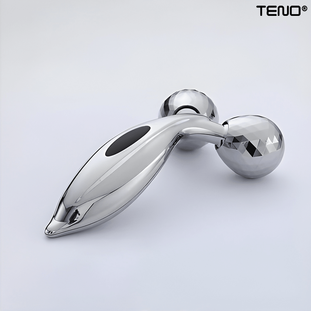 Dispozitiv lifting Teno, 2 role 3D, gri, pentru fata subtire, usor de utilizat
