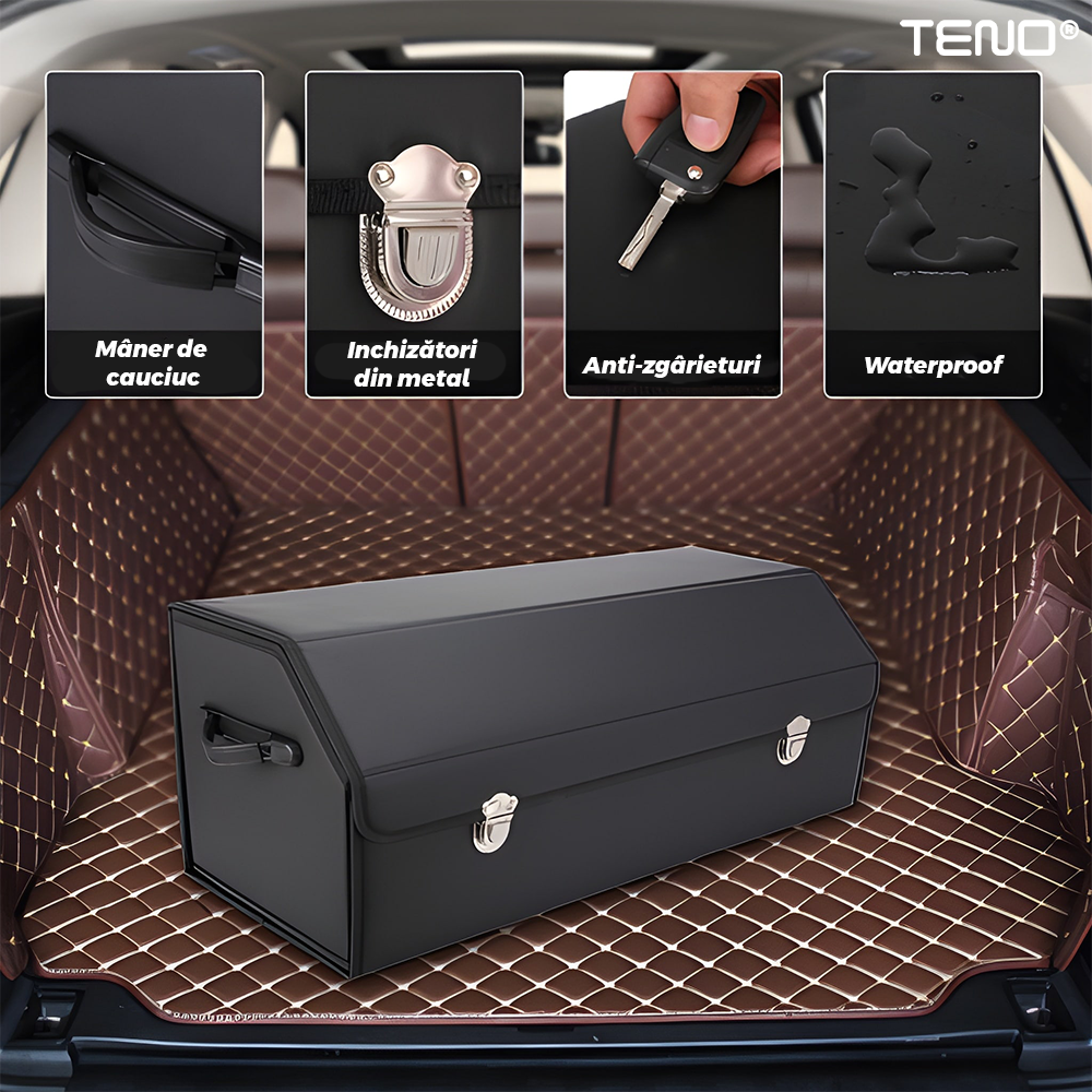 Organizator Portbagaj Auto, Teno, multifunctional, pliabil, rezistent, M