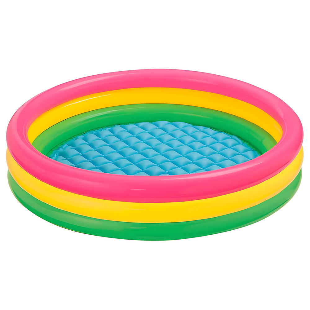 Piscina Gonflabila Teno, multicolor, rezistenta, 130x35cm