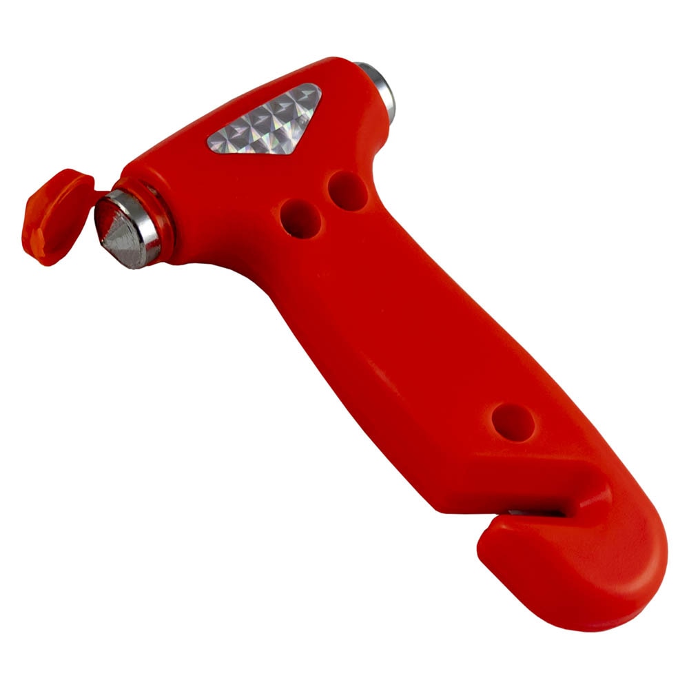 Ciocan Profesional Macvi® pentru Spargerea Geamurilor cu Suport si Cutter pentru Centura