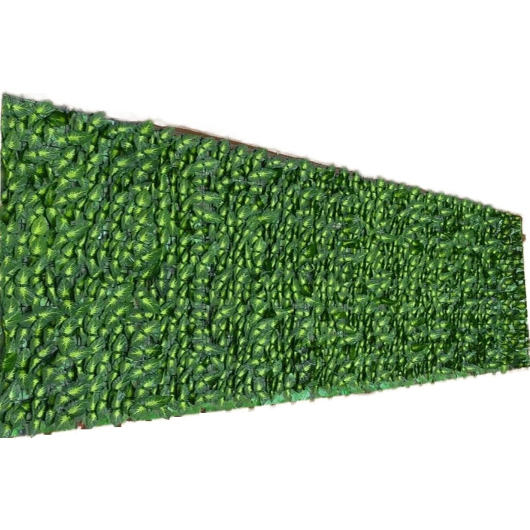 Gard Artificial Macvi® cu Frunze Verzi Tip Iedera Solutia Eleganta pentru Confidentialitate si Decor in Aer Liber, dimensiuni 300/100