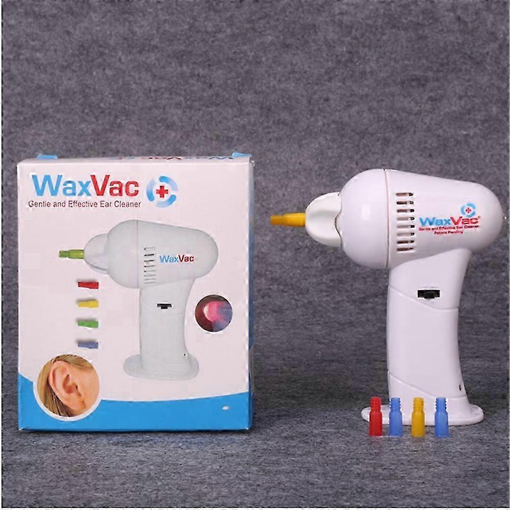 Dispozitiv curatare urechi, MACVI, electric, 4 capete silicon, fara fir, ergonomie