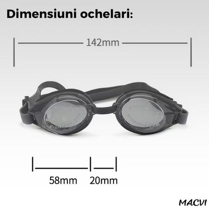 Set Inot Macvi® ochelari cu protectie UV anti-ceata dopuri urechi si clema nas inclusa