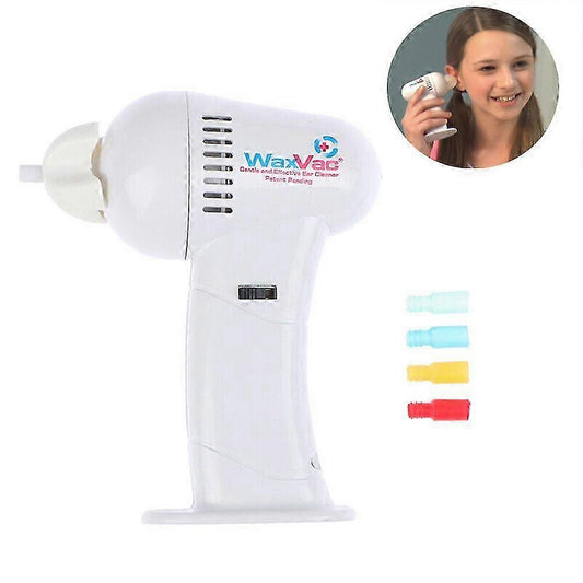 Dispozitiv curatare urechi, MACVI, electric, 4 capete silicon, fara fir, ergonomie