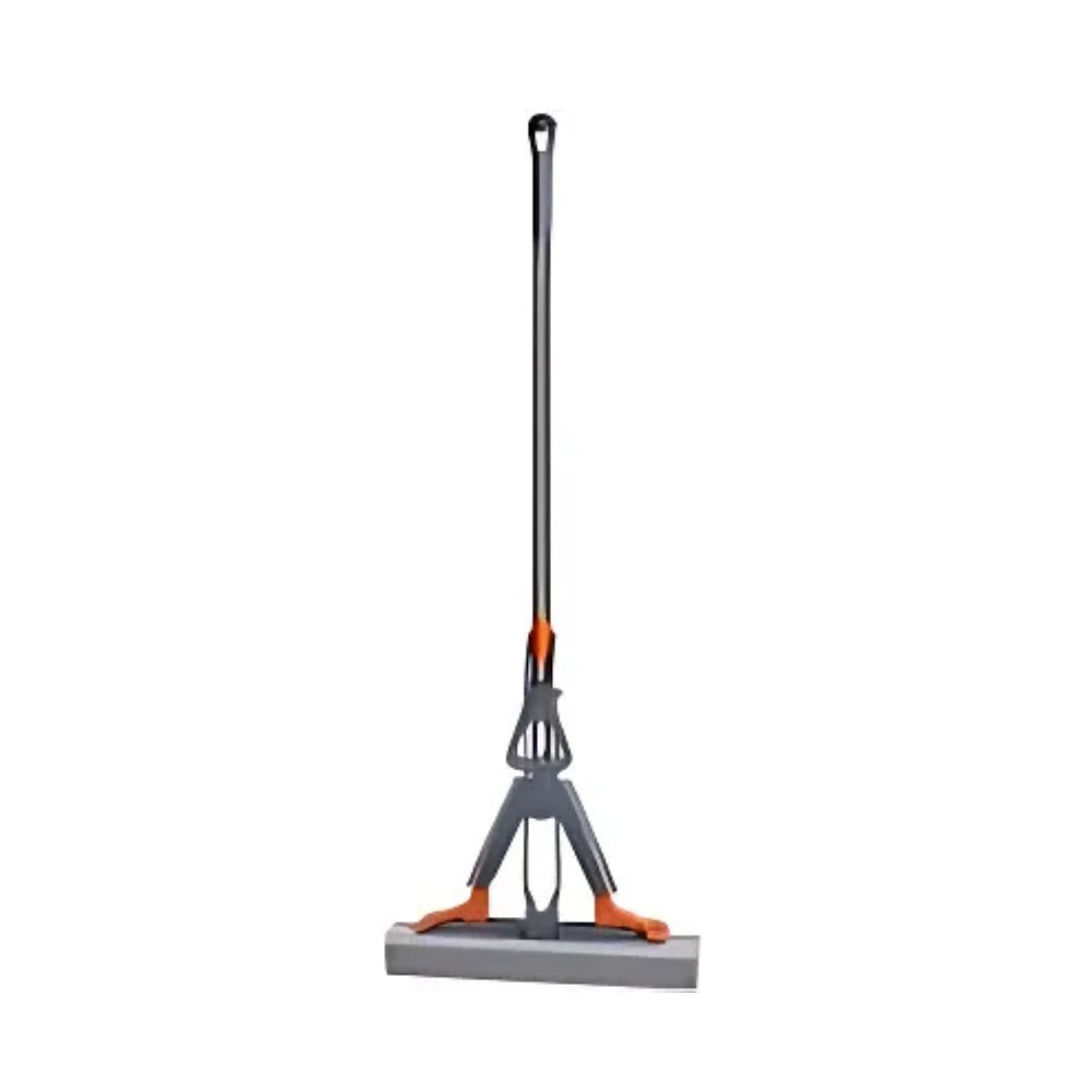 Mop absorbant telescopic Macvi®, alb, sistem de stoarcere simplu, burete usor de inlocuit, ideal pentru toate tipurile de podea