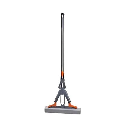 Mop absorbant telescopic Macvi®, alb, sistem de stoarcere simplu, burete usor de inlocuit, ideal pentru toate tipurile de podea
