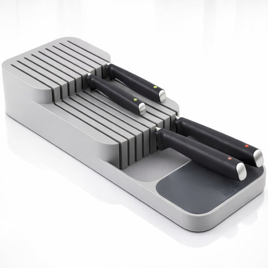 Suport sertar pentru cutite Macvi® organizator compact depozitare sigura material durabil design ergonomic stabilitate sporita economie de spatiu