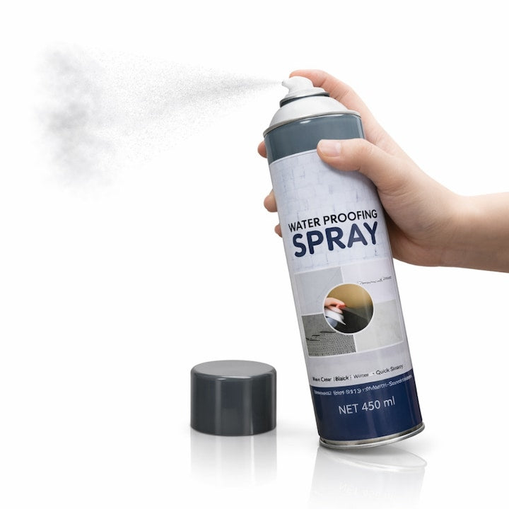 Spray Etansare Macvi® 450ml Hidroizolatie Rapida, Impermeabilizare Crapaturi, Protectie de Lunga Durata, Gri