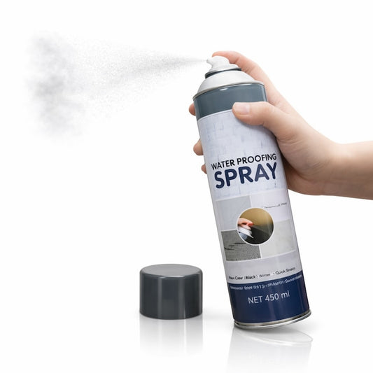 Spray Etansare Macvi® 450ml Hidroizolatie Rapida, Impermeabilizare Crapaturi, Protectie de Lunga Durata, Gri