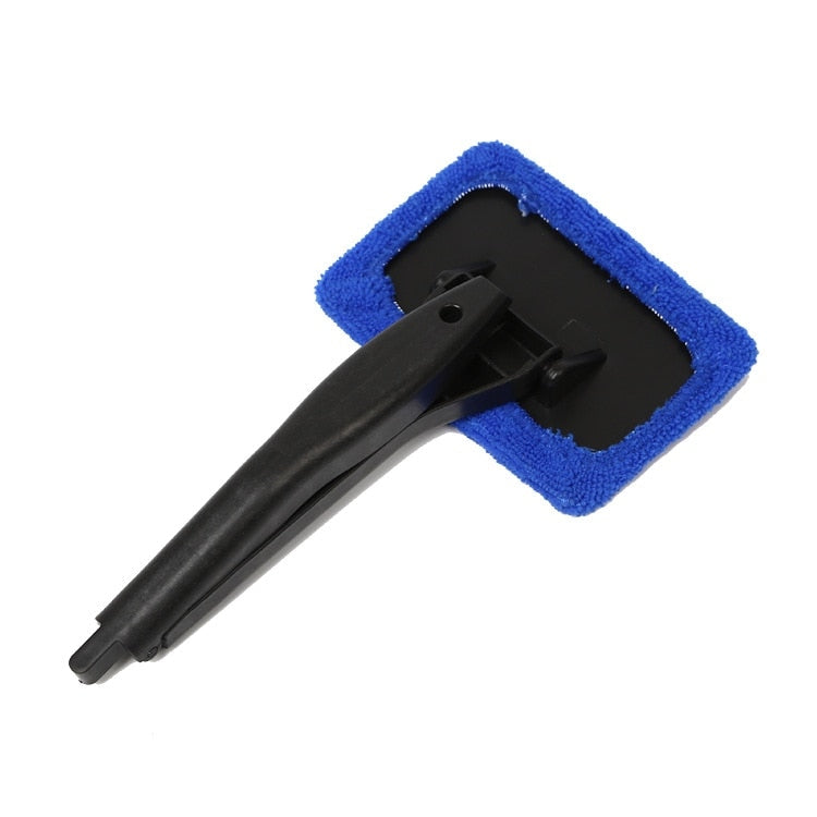 Instrument curatare geamuri auto MACVI, maner ergonomic, laveta microfibra reutilizabila, plastic PP, 34cm
