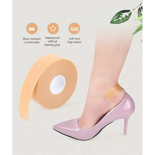 Plasture elastic protectie piele Macvi®, 5 m, waterproof, banda bumbac spumant, anti frecare, pentru bataturi, rani, basici, bej