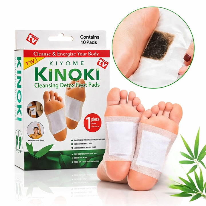 Set 10 plasturi pentru detoxifiere Macvi® cu turmalina pentru revitalizarea organismului