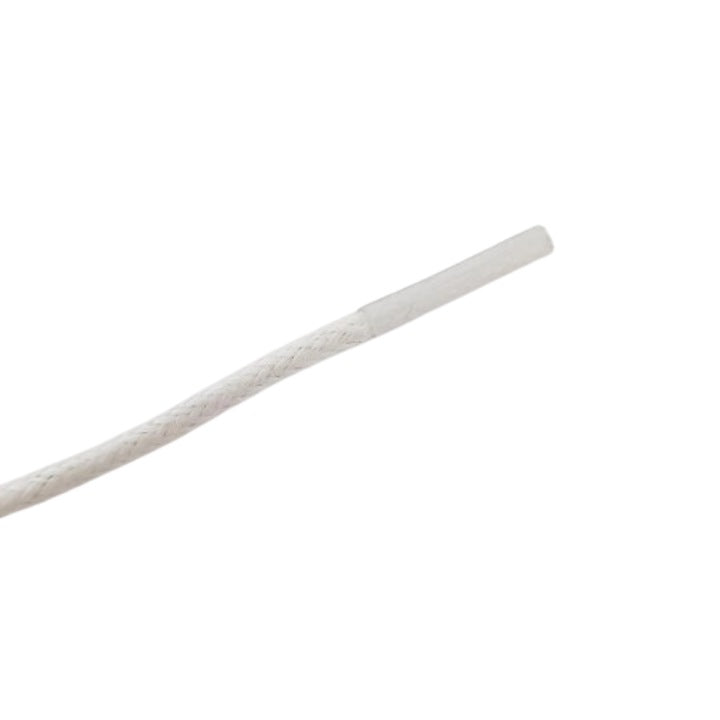 Sireturi Macvi, cerate rotunde, albe, 80 cm, 1 pereche