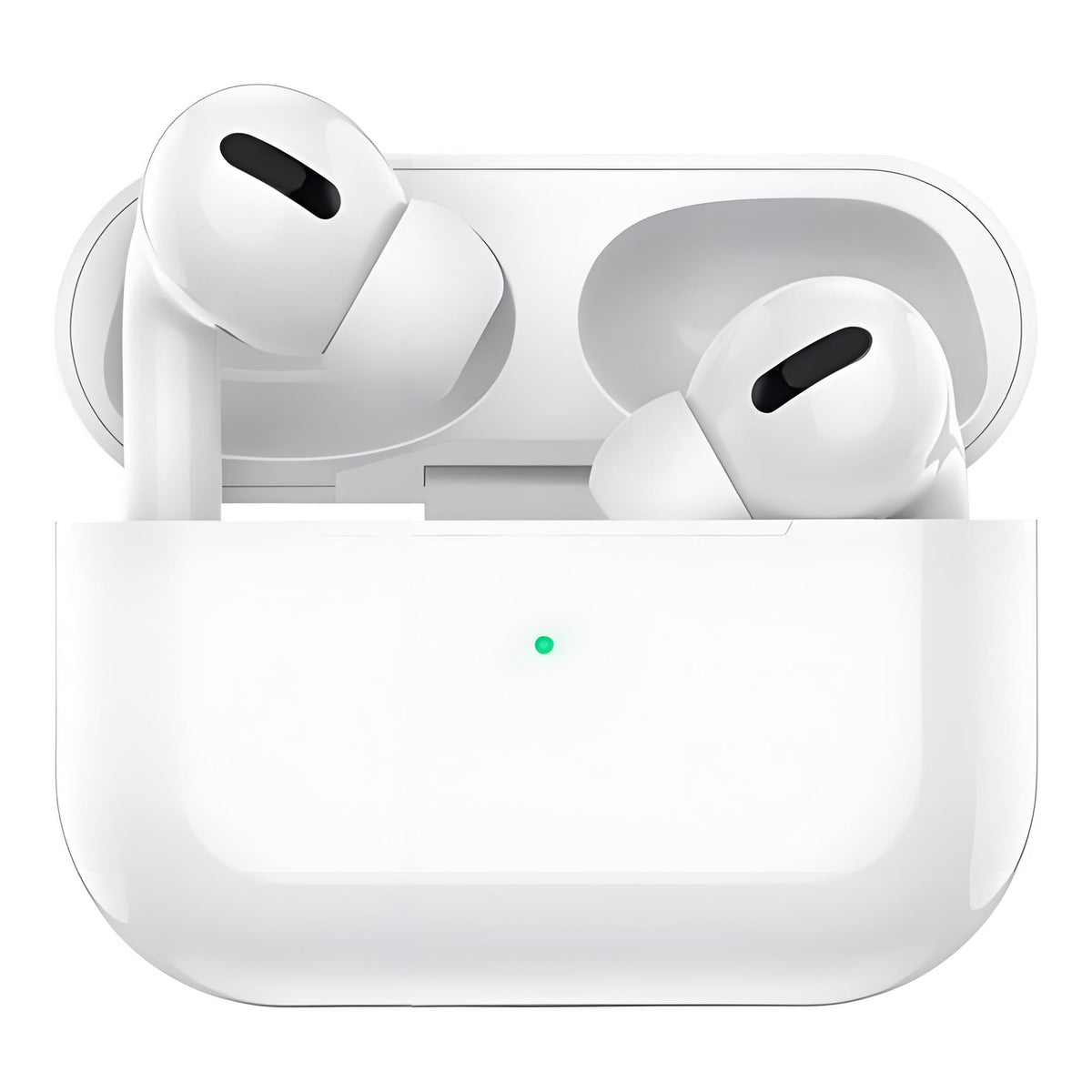 Casti wireless Air Pro 3 Macvi®, compatibile Android/iPhone, HD audio/ voce, dual HD true stereo, performanta, confort, cutie de incarcare portabila, autonomie 24 h, control tactil inteligent, Alb