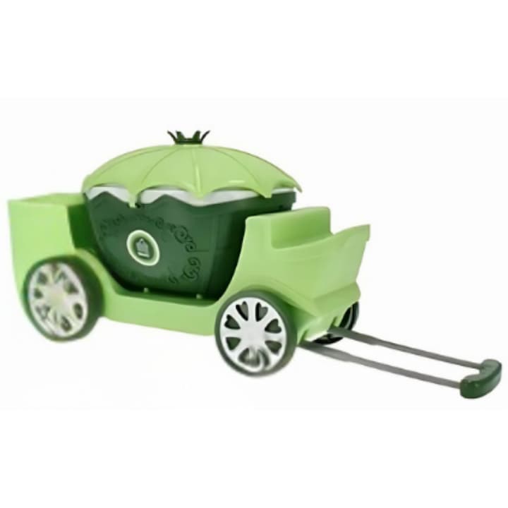 Magazin de inghetata 4 in 1 mobil Macvi®, design realist, educativ, joc de rol, stimuleaza imaginatia si creativitatea, mov, +3 ani, verde
