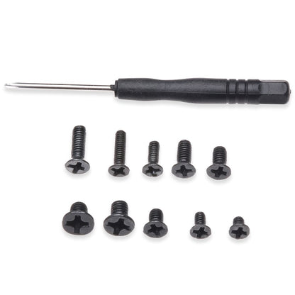 Suruburi Negre M2 M3 Macvi®, Set 500 Bucati, 10 Dimensiuni, Cu Surubelnita, Metal Rezistent, Organizare DIY