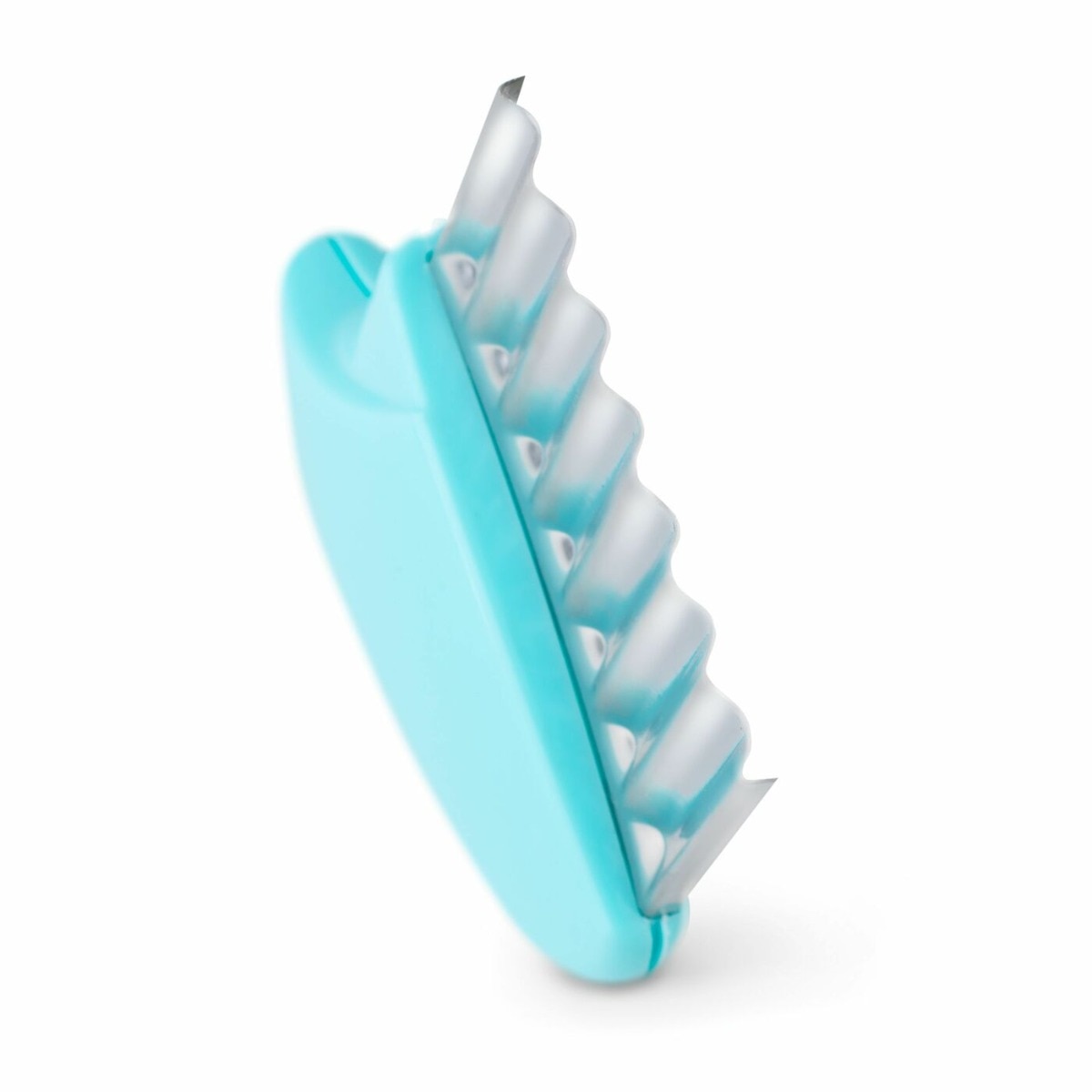 Cutter Cartofi Chips Macvi® Ondulat 11x10 cm Taietor Legume Lama Inox pentru Cartofi Castraveti Bucatarie