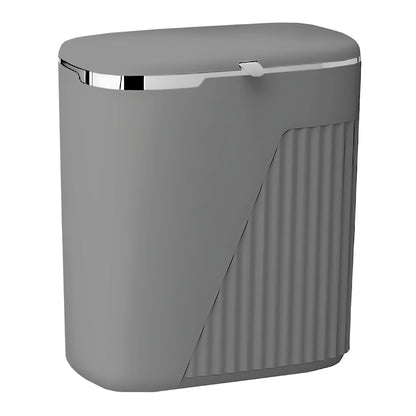 Cos de Gunoi Suspendat Teno, design modern, 7 L, gri
