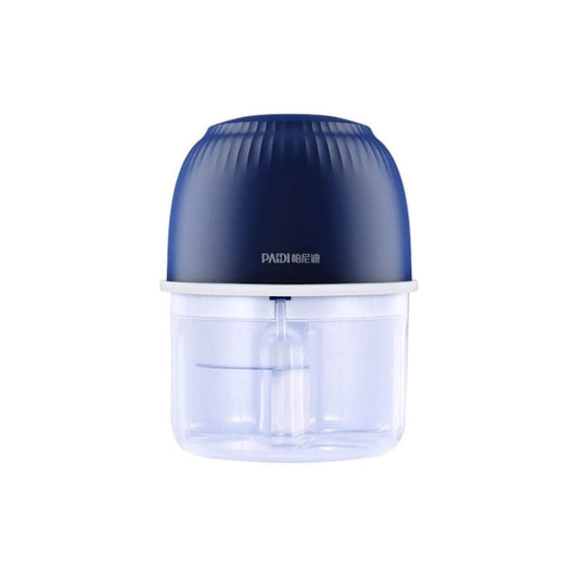 Mini Tocator Electric Macvi® 300 ml Multifunctional Reincarcabil USB pentru Carne Legume Usturoi Ceapa Albastru