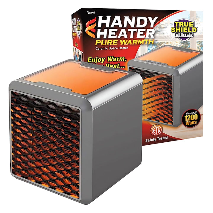 Mini Aeroterma Portabila Teno, 1200 W, incalzire rapida, gri