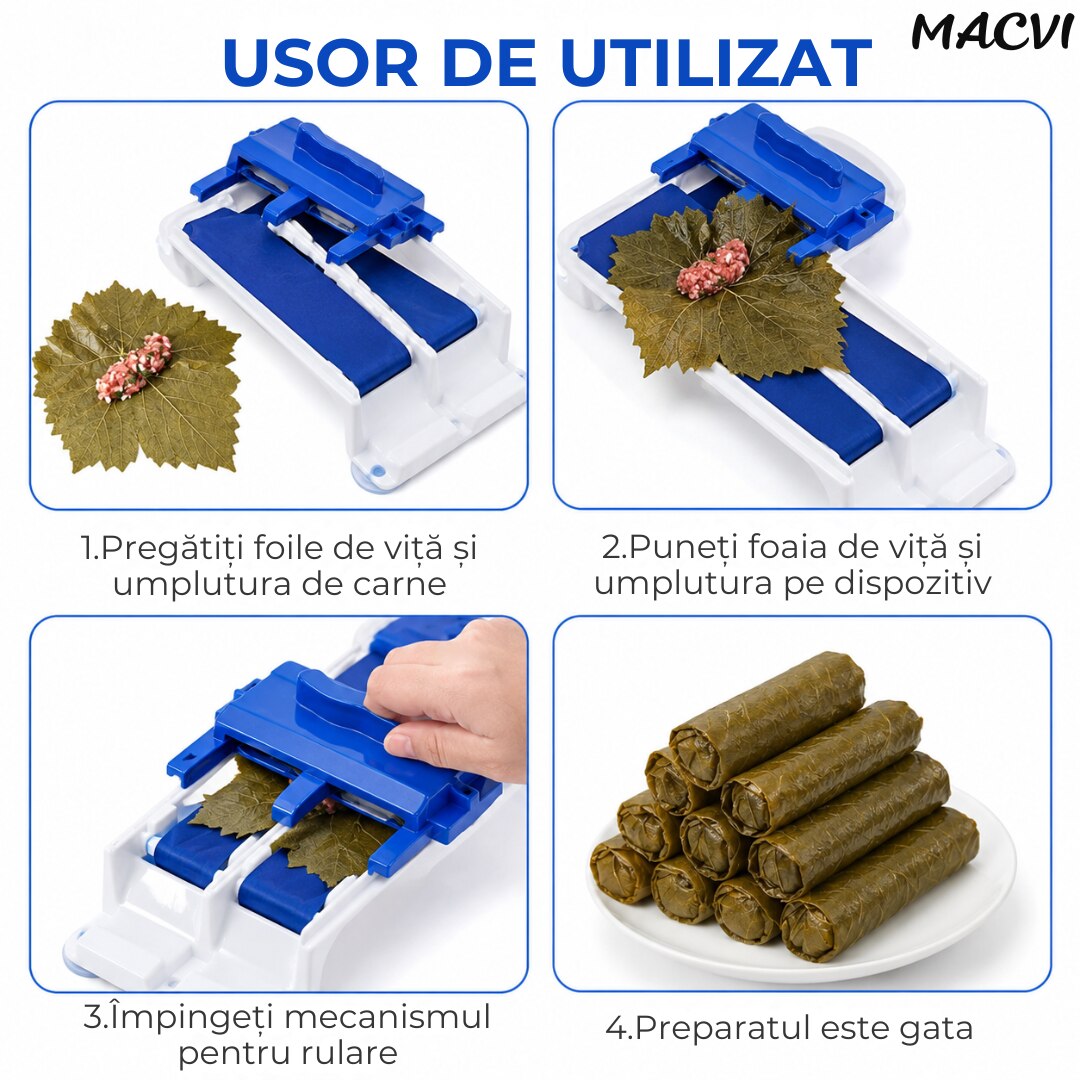 Aparat dublu de facut sarmale Macvi®
