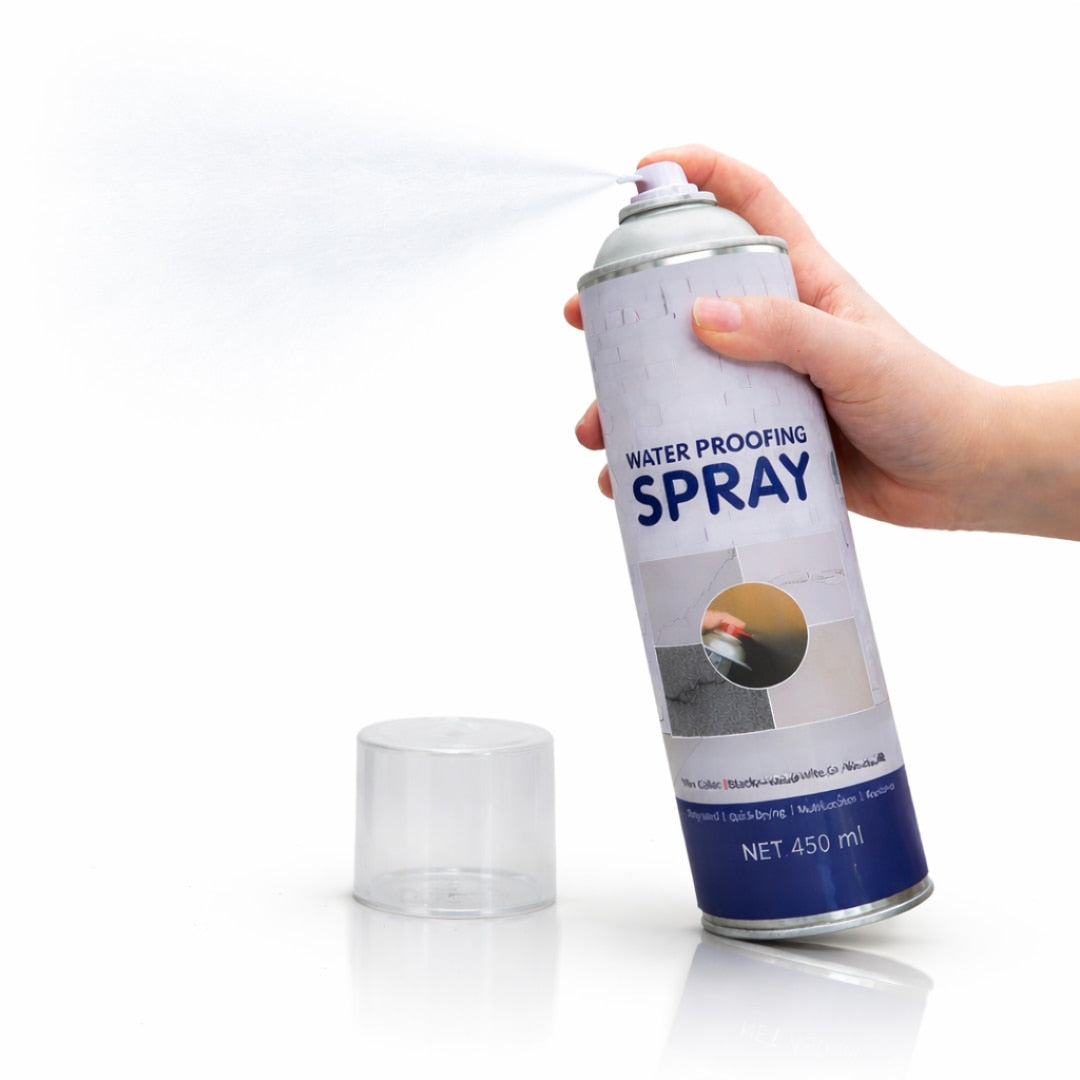 Spray Etansare Macvi® 450ml Hidroizolatie Rapida, Impermeabilizare Crapaturi, Protectie de Lunga Durata, Transparent