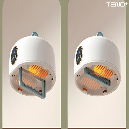 Uscator Electric Teno®, pentru rufe, sterilizare UV, capacitate 10 kg, timer 1-4 ore, 600 W, 14.3 x 21.5 x 22.1 cm, alb