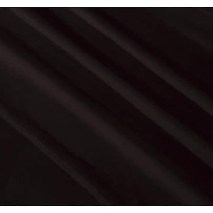 Lenjerie de pat Macvi®, 2 persoane, 3 piese, husa pilota + 2 fete perna, bumbac satinat 100%, 205TC, negru