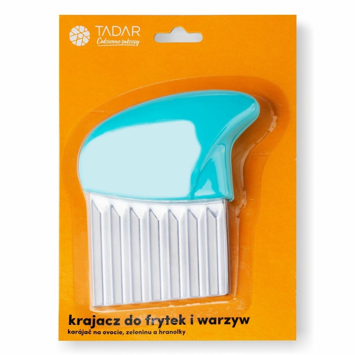 Cutter Cartofi Chips Macvi® Ondulat 11x10 cm Taietor Legume Lama Inox pentru Cartofi Castraveti Bucatarie