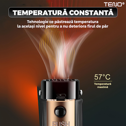 Uscator Profesional de Par 3 in 1 Teno®, aparat multifunctional coafare si uscare, 3 accesorii incluse, 1000W, gri