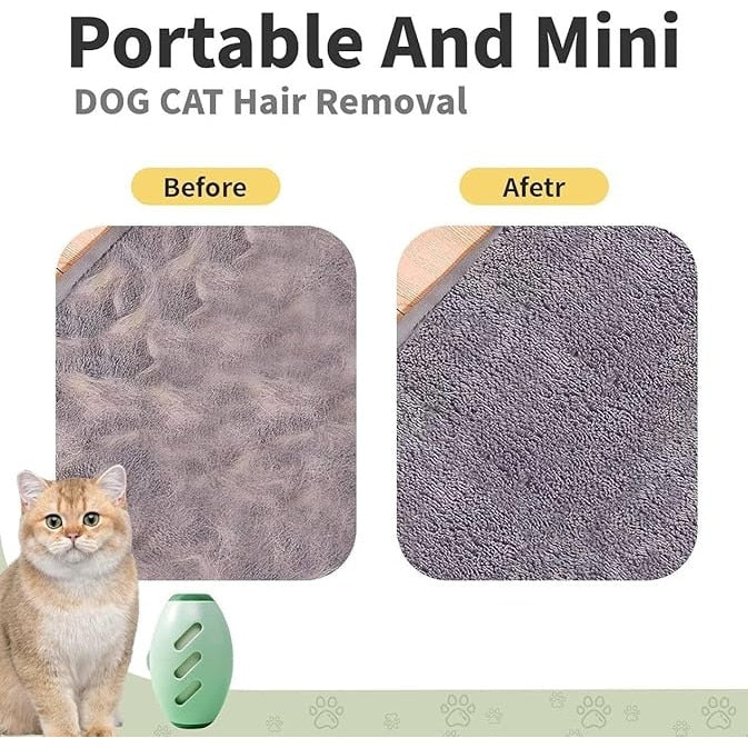 Set 2 role scame reutilizabile Macvi®, lavabile, super adezive, mini, portabile, ideale pentru haine, par de animale si calatorii