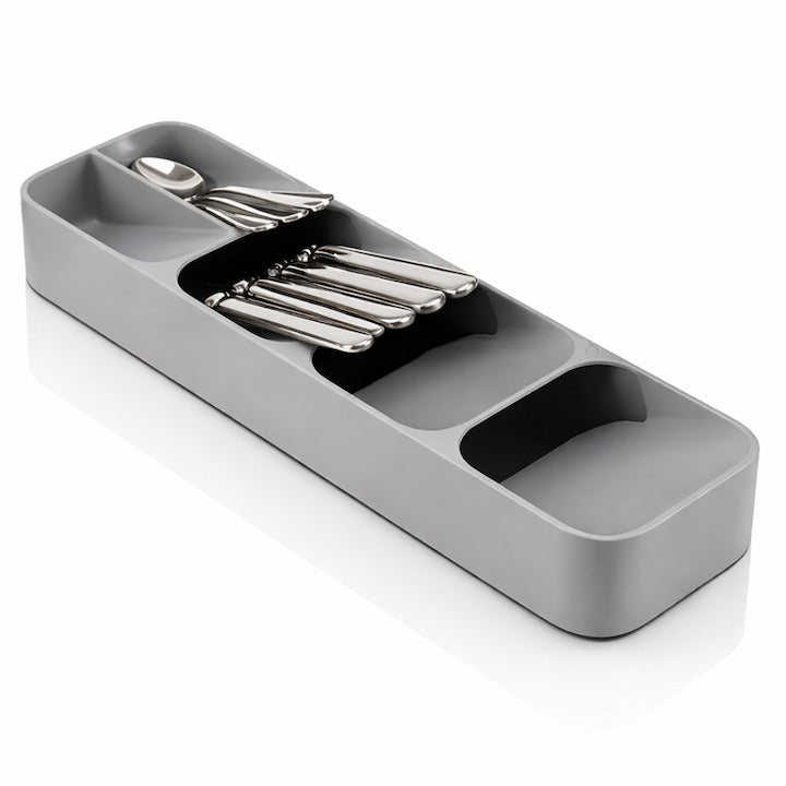 Suport tacamuri Macvi® organizator compact material durabil design modern stabilitate sporita culoare gri
