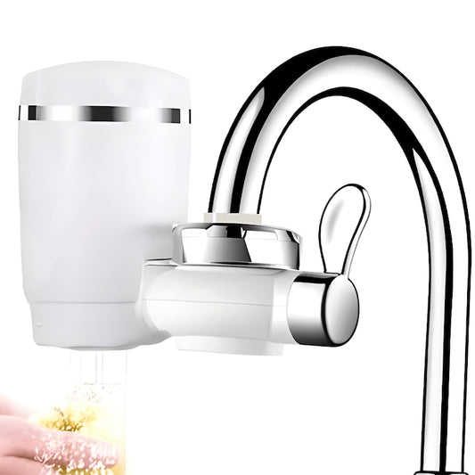 Purificator de Apa Teno®, robinet si filtru incorporat, 7 sisteme de filtrare, montabil pe robinet, usor de instalat, alb