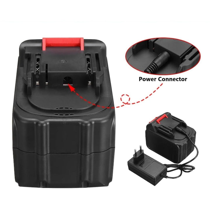 Acumulator Li-Ion 48VF, MACVI, 4 Ah, Negru, pentru unelte electrice