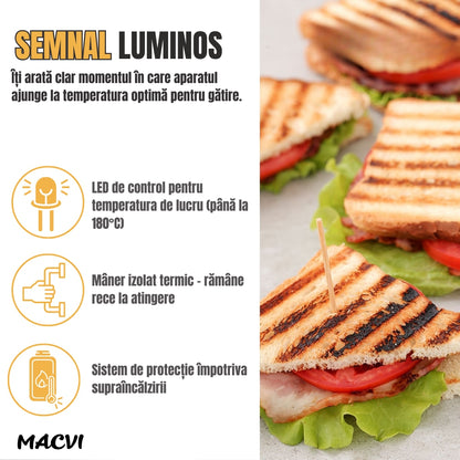 SANDWICH MAKER 1000 W