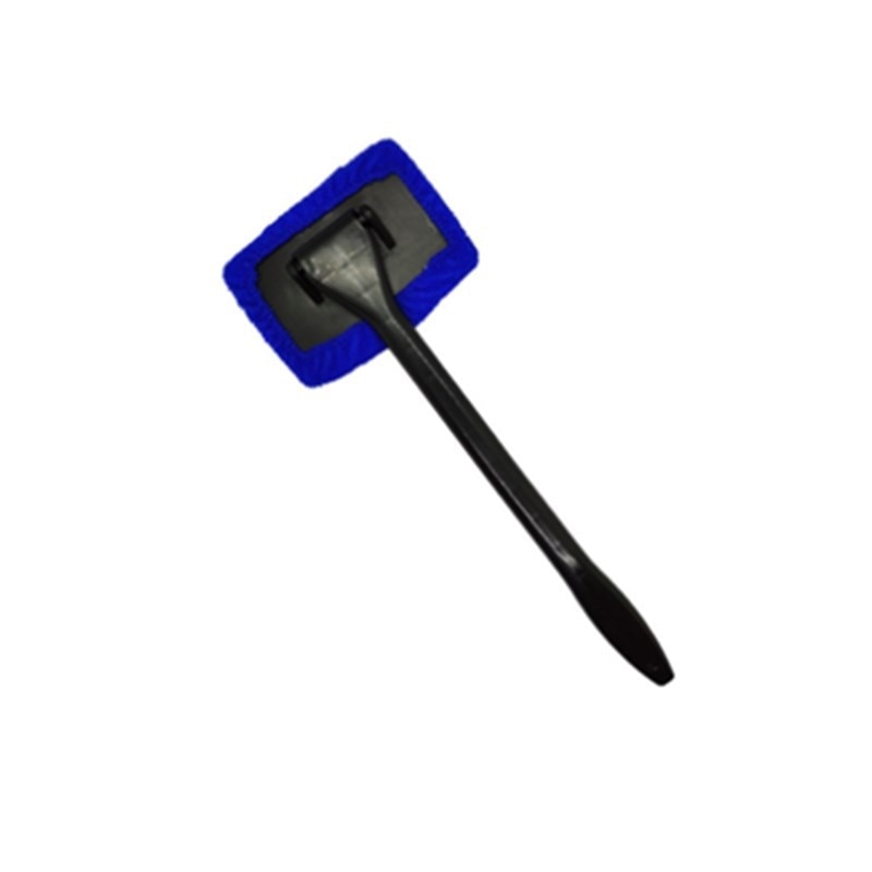 Instrument curatare geamuri auto MACVI, maner ergonomic, laveta microfibra reutilizabila, plastic PP, 34cm