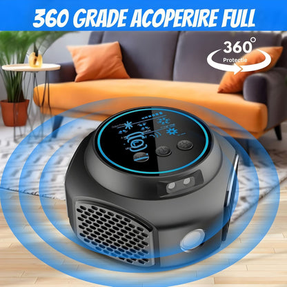 Aparat Ultrasunete Anti Daunatori Macvi® Anti Rozatoare Insecte Sobolani 300 m² 3 Trepte 360° Negru