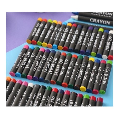 Set pentru pictura si desen MACVI, 145 piese, cutie metalica albastra, pentru copii, 38x26x4cm