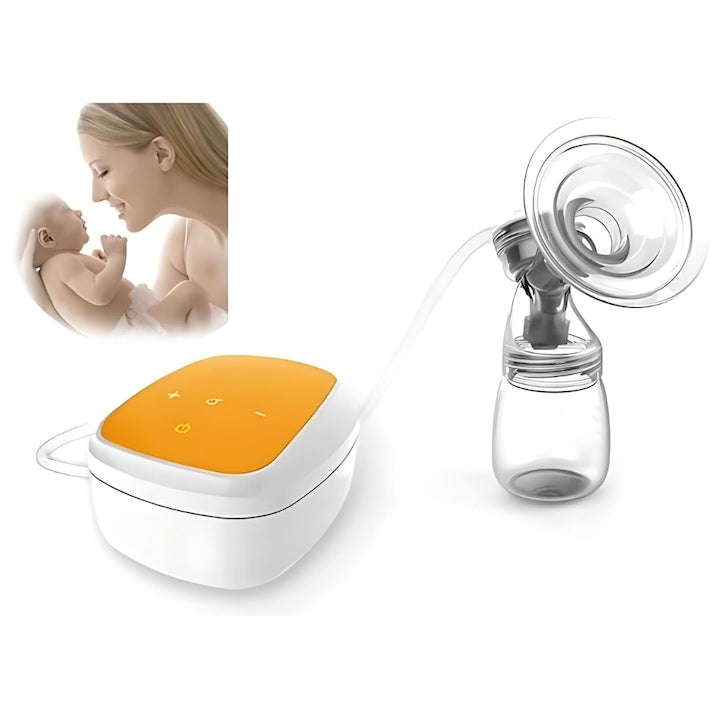 Pompa de san electrica Macvi Premium, 2 moduri de functionare, ecran LED Touch Screen, BPA Free, design compact