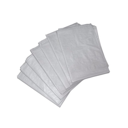 Sac de Rafie Teno®, materiale calitative, rezistenta ridicata, capacitate mare, waterproof, universali, 55 x 100 cm, alb/albastru