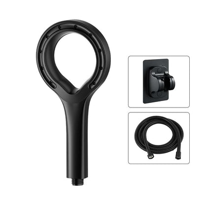 Cap de dus Macvi® cu jet reglabil, flexibilitate versatila, moduri multiple de pulverizare, finisaj negru