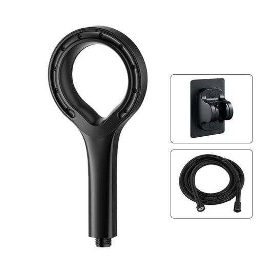 Cap de dus Macvi® cu jet reglabil, flexibilitate versatila, moduri multiple de pulverizare, finisaj negru