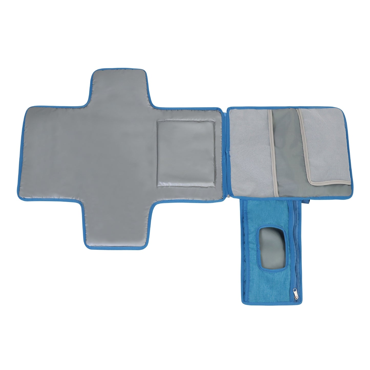 Saltea impermeabila Macvi® pentru schimbat scutece, multifunctionala, reutilizabila, 80x100 cm, ideala pentru bebelusi si copii mici