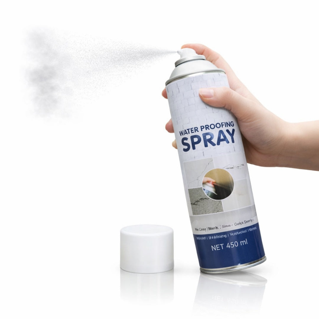 Spray Etansare Macvi® 450ml Hidroizolatie Rapida, Impermeabilizare Crapaturi, Protectie de Lunga Durata, Alb