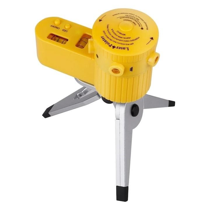 Nivela cu laser Macvi® pe trepied, linie verticala, precizie 0, 5 mm/m, Clasa II, pentru nivelare si aliniere in constructii