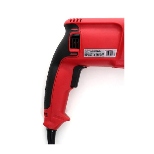 Rotopercutor Macvi 2650W SDS Plus, 3 moduri, 1300 RPM, pentru beton, lemn, zidarie, kit burghie si dalta